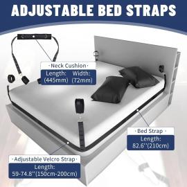 БДСМ-набор LOCKINK YEAHWOW Bed Restraint set - 2