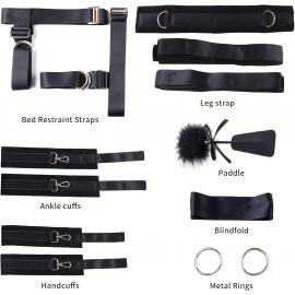 БДСМ-набор LOCKINK YEAHWOW Bed Restraint set - 6