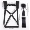 БДСМ-набор LOCKINK YEAHWOW Black Doggy Style Saddle set