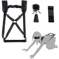БДСМ-набор LOCKINK YEAHWOW Black Doggy Style Saddle set