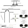 БДСМ-набір LOCKINK YEAHWOW Forced Nadu pose correction set