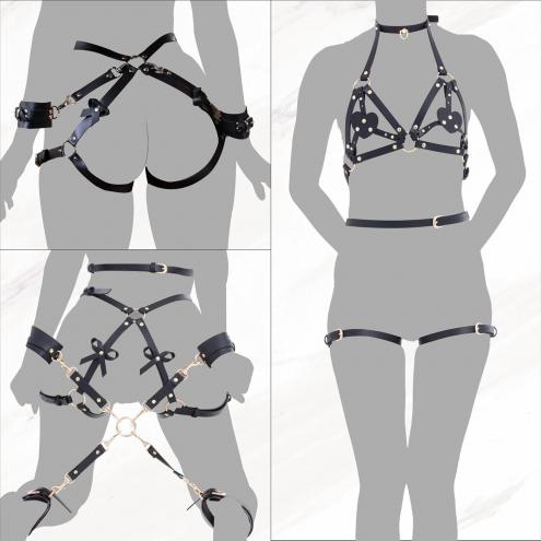 БДСМ-набір LOCKINK YEAHWOW Forced Nadu pose correction set