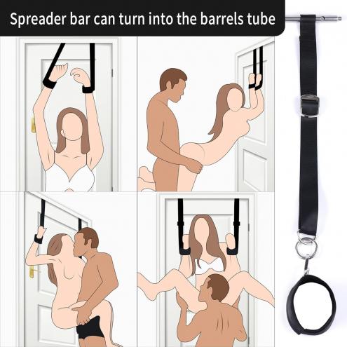 БДСМ-набор LOCKINK YEAHWOW Door Swing Leg Spreader Bondage set