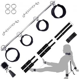 БДСМ-набір LOCKINK YEAHWOW Door Swing Leg Spreader Bondage set - 1