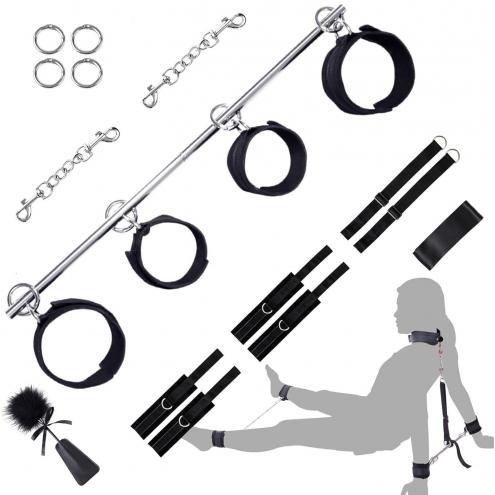 БДСМ-набор LOCKINK YEAHWOW Door Swing Leg Spreader Bondage set