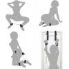 БДСМ-набор LOCKINK YEAHWOW Door Swing Leg Spreader Bondage set