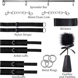 БДСМ-набір LOCKINK YEAHWOW Door Swing Leg Spreader Bondage set - 6