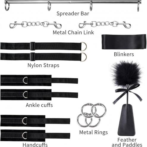 БДСМ-набор LOCKINK YEAHWOW Door Swing Leg Spreader Bondage set
