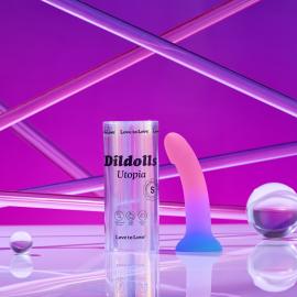 Дилдо с цветным градиентом Love To Love DILDOLLS - UTOPIA S ультрамягкий - 6