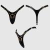 Трусики для страпона Strap-On-Me Leatherette Harness Fabulous - One Size - Black Glossy