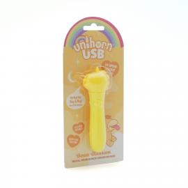 Вібратор-єдиноріжка Unihorn USB Bullet – Bean Blossom, віброкуля, USB-зарядка, 10 режимів - 2