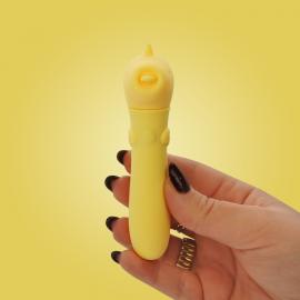 Вібратор-єдиноріжка Unihorn USB Bullet – Bean Blossom, віброкуля, USB-зарядка, 10 режимів - 5