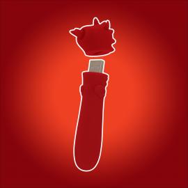 Вібратор-єдиноріжка Unihorn USB Bullet – Blaze Diablo, віброкуля, USB-зарядка, 10 режимів - 7
