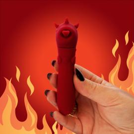 Вібратор-єдиноріжка Unihorn USB Bullet – Blaze Diablo, віброкуля, USB-зарядка, 10 режимів - 10