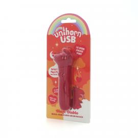 Вібратор-єдиноріжка Unihorn USB Bullet – Blaze Diablo, віброкуля, USB-зарядка, 10 режимів - 5