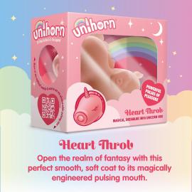 Вібратор-єдиноріжка Unihorn – Heart Throb, з пульсацією - 3