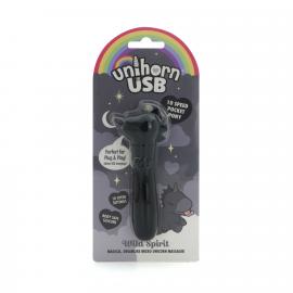 Вібратор-єдиноріжка Unihorn USB Bullet – Wild Spirit, віброкуля, USB-зарядка, 10 режимів - 5