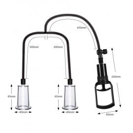 Вакуумна помпа для грудей та сосків Men Powerup Passion Pump - 2