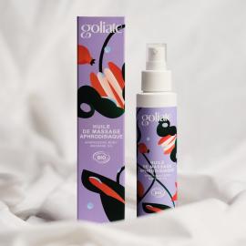 Масажна олія Goliate Huile De Massage Aphrodisiaque 100 мл, органічна, зігріваючий ефект - 3
