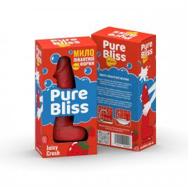 Ароматне мило пікантної форми Pure Bliss Red Juicy Crush (Ягідний вибух) 15 см - 7