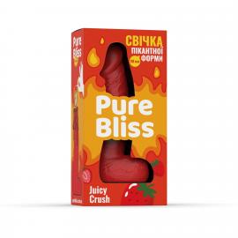 Ароматна свічка пікантної форми Pure Bliss Red Juicy Crush (Ягідний вибух) 15 см - 2
