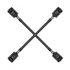 Хрестовина Bedroom Fantasies Hog Tie Cross Bar With Cuffs - 1
