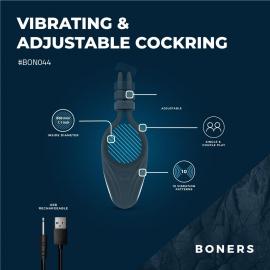 Ерекційне кільце Boners Adjustable Cockring - 10