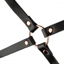 Портупея Rosy Gold - Body Harness - Black - 7