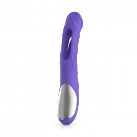 Вібратор Good Vibes Only - Flax Vibrating Dildo with G-Spot Stimulator - 6