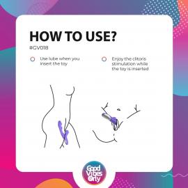Вібратор-кролик Good Vibes Only - Tess Rabbit Vibrator with G-Spot Stimulator - 10