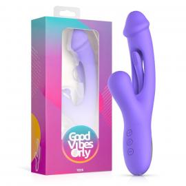 Вібратор-кролик Good Vibes Only - Tess Rabbit Vibrator with G-Spot Stimulator - 11