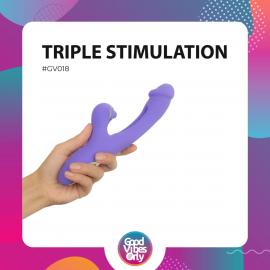 Вібратор-кролик Good Vibes Only - Tess Rabbit Vibrator with G-Spot Stimulator - 2