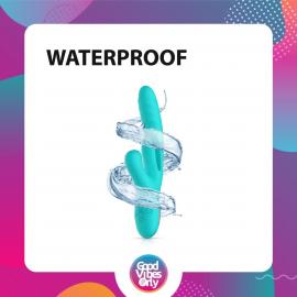 Вібратор-кролик Good Vibes Only - Lisa Thrusting Rabbit Vibrator with G-Spot Stimulator - 3