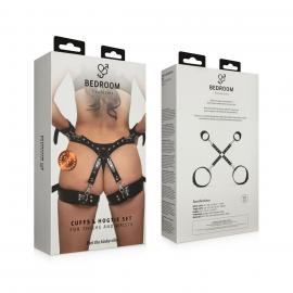 Фіксатори Bedroom Fantasies Cuffs Hogtie Set - 7