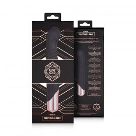 Вібратор-кролик Rosy Gold - Rabbit Vibrator with thrusting function - Black - 4