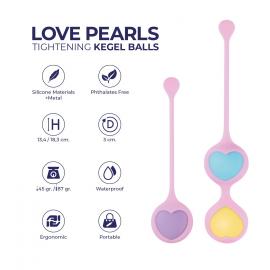 Вагінальні кульки Wooomy Love Pearls - 7