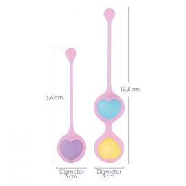 Вагінальні кульки Wooomy Love Pearls - 4