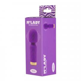 Вібромасажер M Lady Mini Vibrating Wand Purple - 6