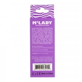 Вібромасажер M Lady Mini Vibrating Wand Purple - 5