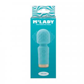 Вібромасажер M Lady Mini Vibrating Wand Teal - 3
