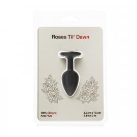 Анальна пробка BMS Roses Til Dawn Silicone Anal Plug Small - 3