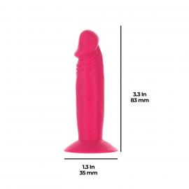 Набір фалоімітаторів ADDICTION Silly Willy 3.3 Silicone Dildo, 3 кольори, 12 шт - 10