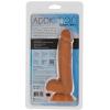 Фалоімітатор ADDICTION Steven 7.5 Silicone Dong Caramel, віброкуля в подарунок