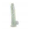 Фалоімітатор ADDICTION Pearl 8.5 Dildo with Balls, віброкуля в подарунок