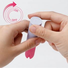Вібратор-помада IROHA STICK Hamanasu, плавне збільшення потужності - 4