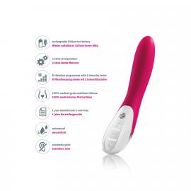Вібратор Mystim Elegant Eric Pink - 9