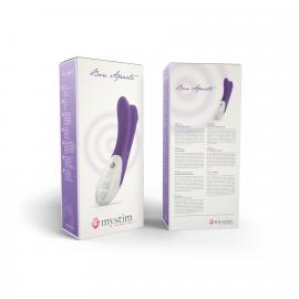 Вібратор Mystim Bon Aparte Purple - 14