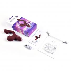 Смарт-вібратор Magic Motion Ponder Red, подвійна стимуляція, віброяйце+язичок для клітора - 13