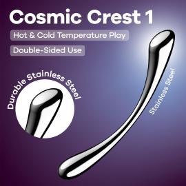 Металевий дилдо Satisfyer Cosmic Crest 1 - 2