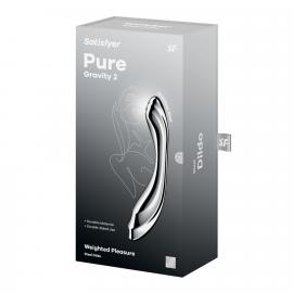 Металевий дилдо Satisfyer Pure Gravity 2 - 1